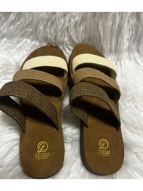 Chinese Laundry 3-Strap Sandal, NWOT